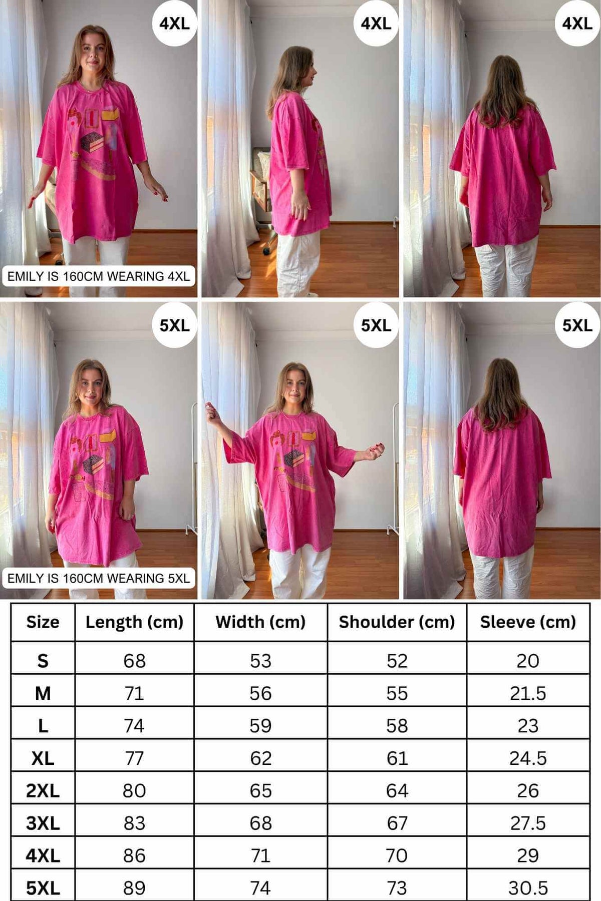 Sweet Treats Oversized Graphic Tee