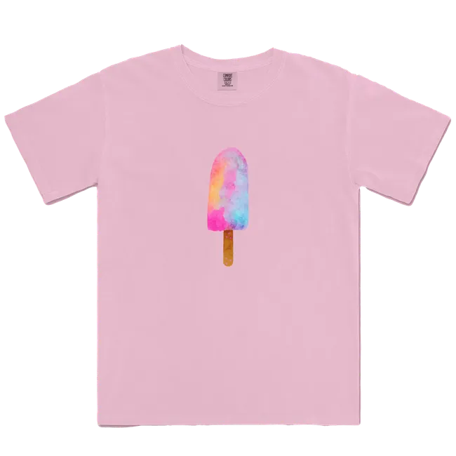Rainbow Ice Cream Relaxed Tee