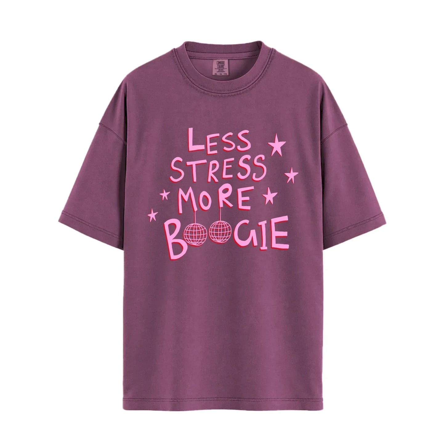 Less Stress More Boogie Graphic Tee - BAD BATCH