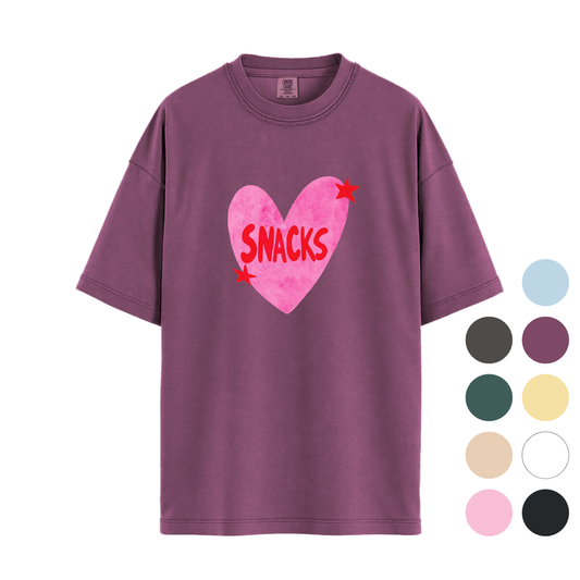 I Love Snacks Relaxed Tee