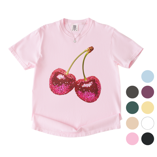 Disco Cherries Relaxed Tee