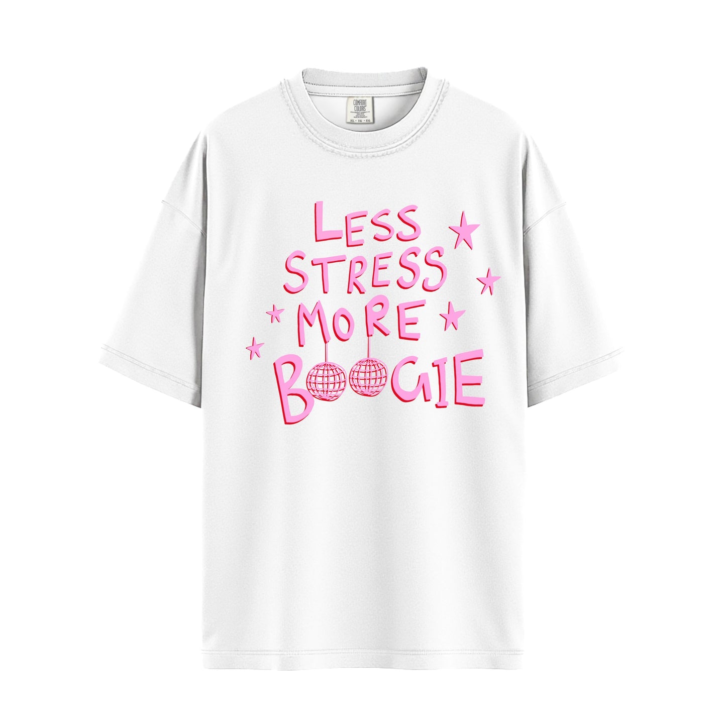 Less Stress More Boogie Graphic Tee