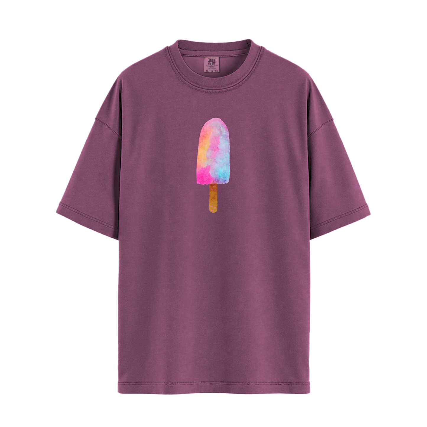 Rainbow Ice Cream Relaxed Tee