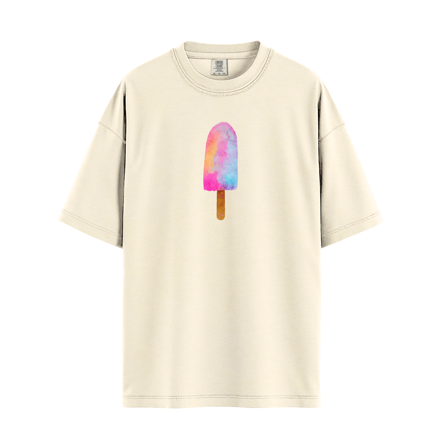 Rainbow Ice Cream Relaxed Tee