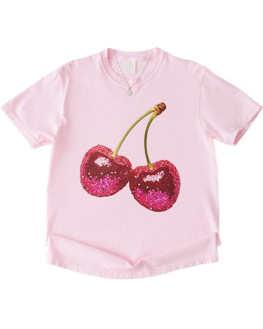 Disco Cherries Graphic Tee