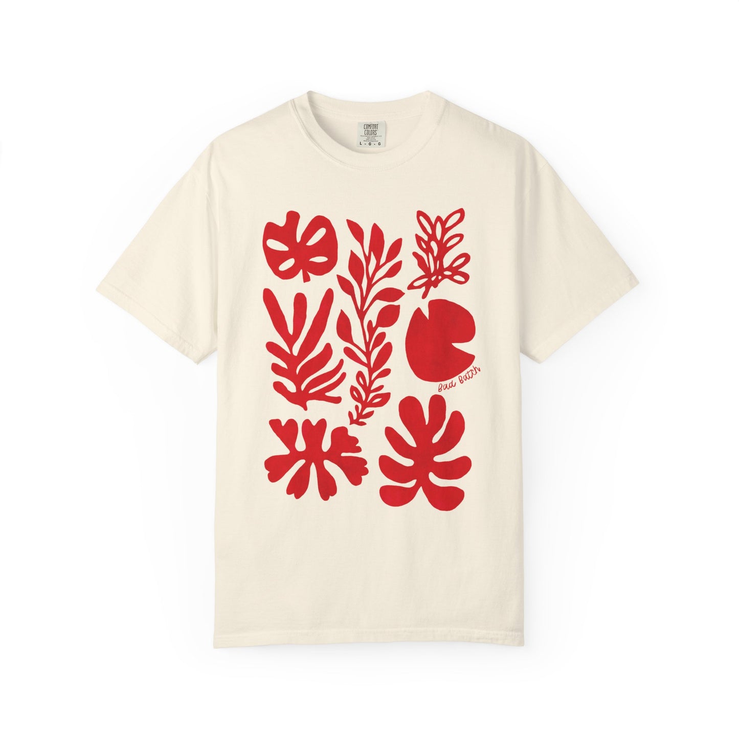 Coral Relaxed Tee Red