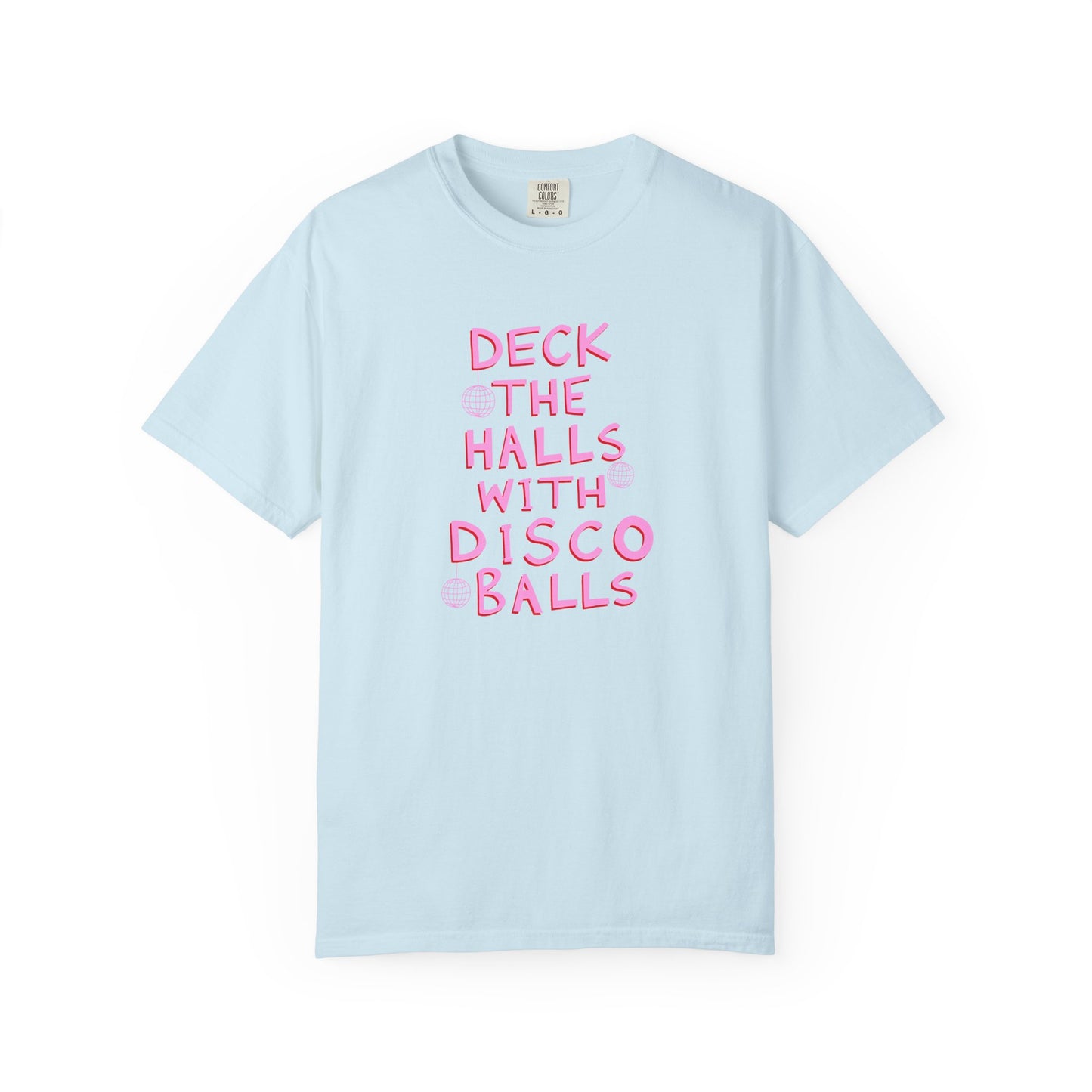 Deck The Halls With Disco Balls Relaxed Tee