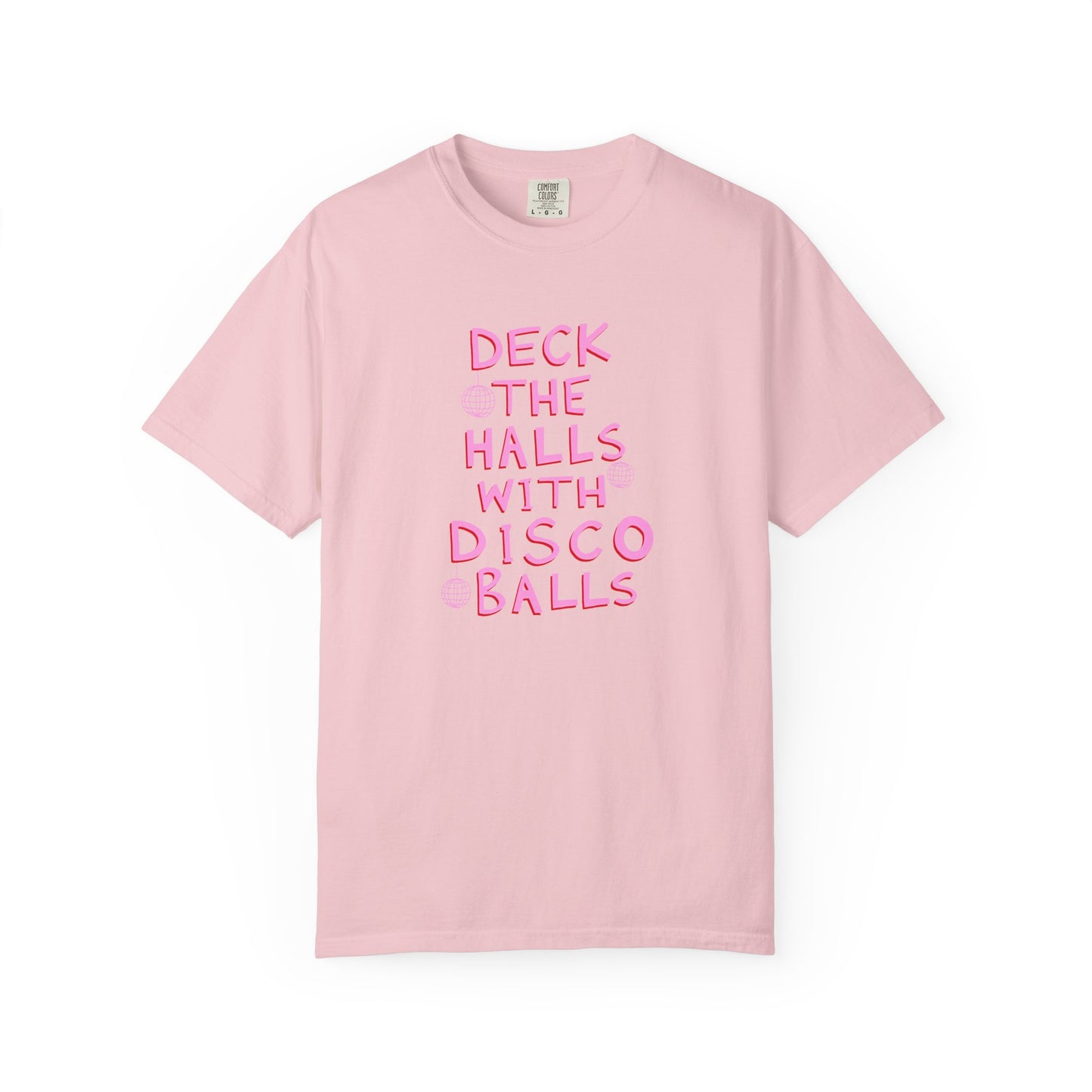 Deck The Halls With Disco Balls Relaxed Tee