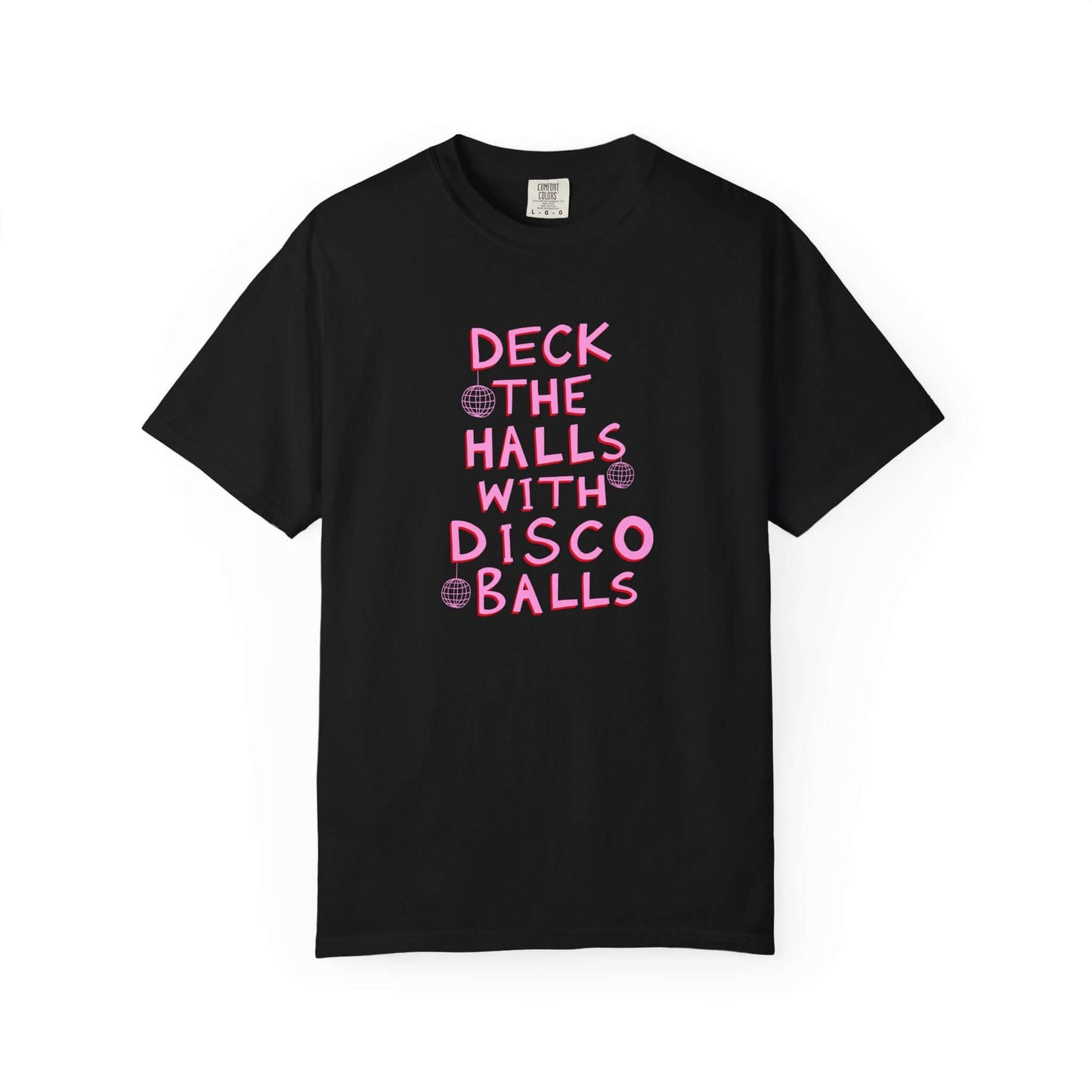 Deck The Halls With Disco Balls Relaxed Tee