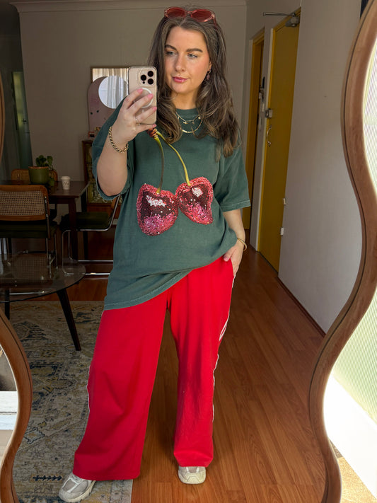 Disco Cherries Graphic Tee