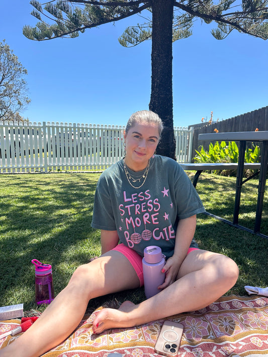 Less Stress More Boogie Tee