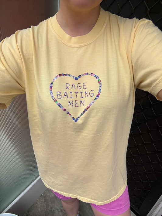 Rage Baiting Men Graphic Tee