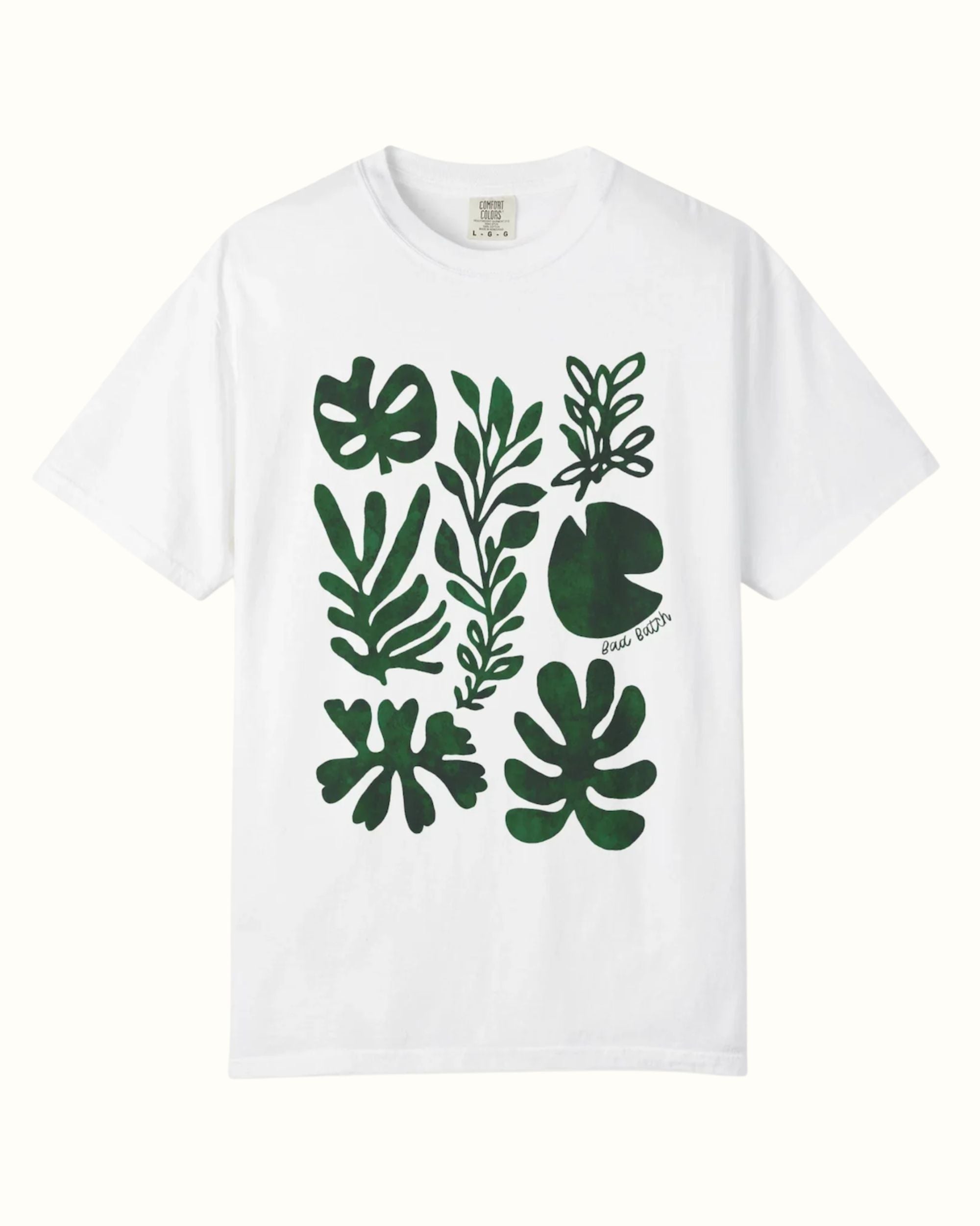 Coral Graphic Tee Green