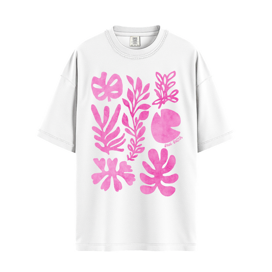 Coral Relaxed Tee