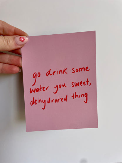 Drink Some Water Magnet