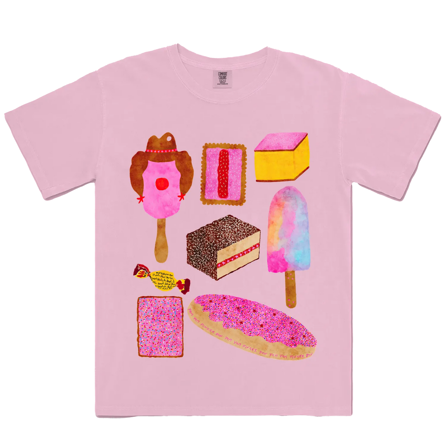 Blossom front flat lay