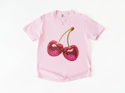 Disco Cherries Relaxed Tee