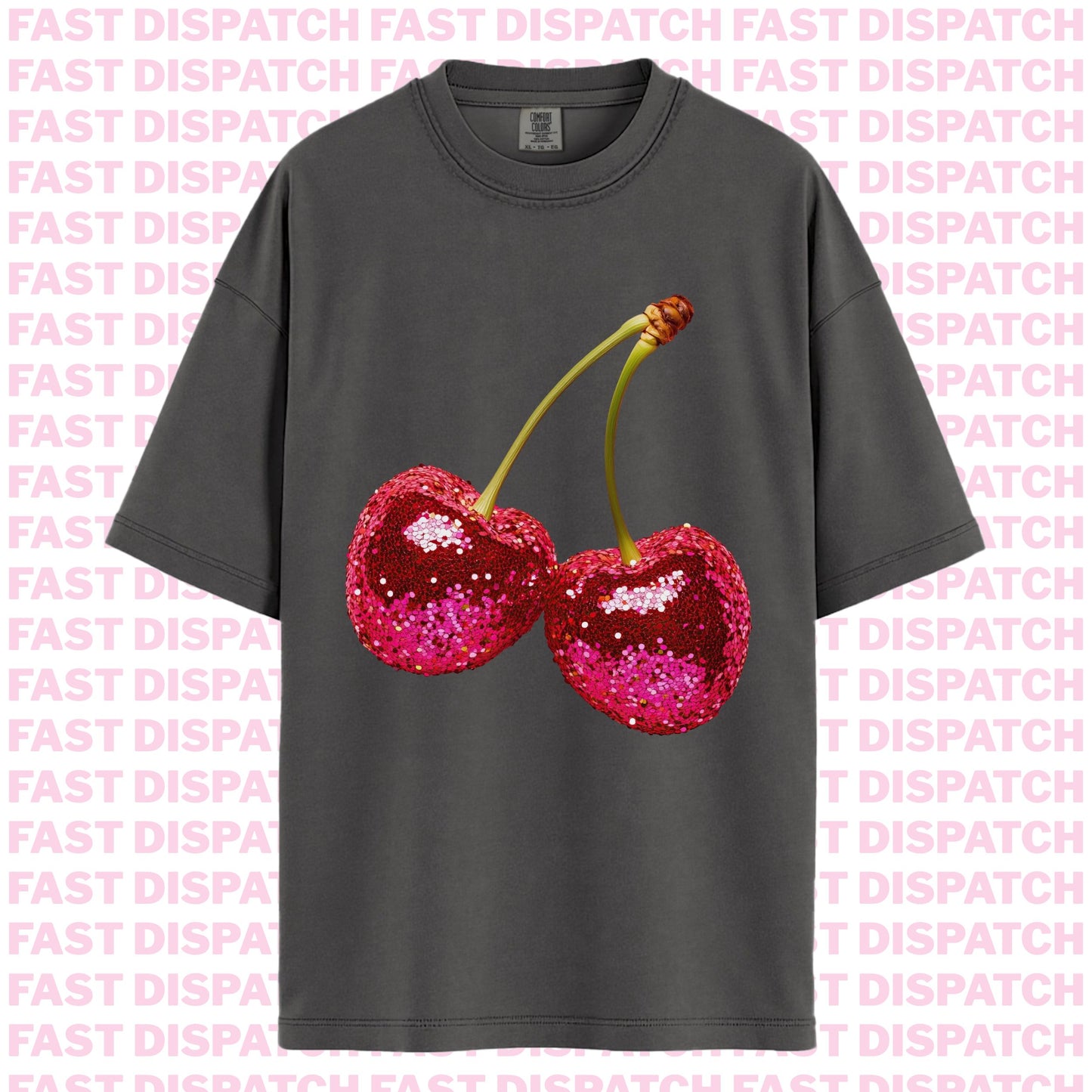 Disco Cherries Tee 🚚 Ready-to-ship🎄