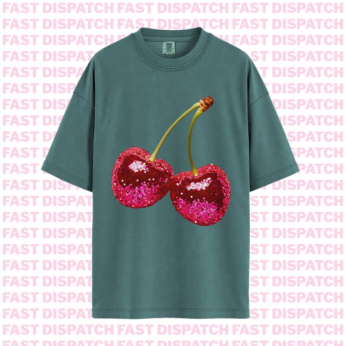 Disco Cherries Tee 🚚 Ready-to-ship🎄