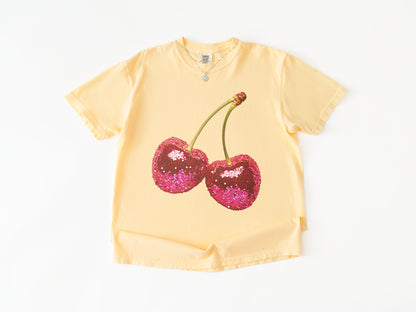 Disco Cherries Relaxed Tee