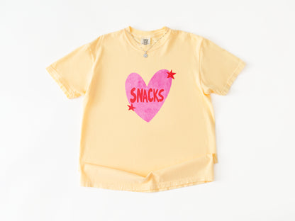 I Love Snacks Relaxed Tee
