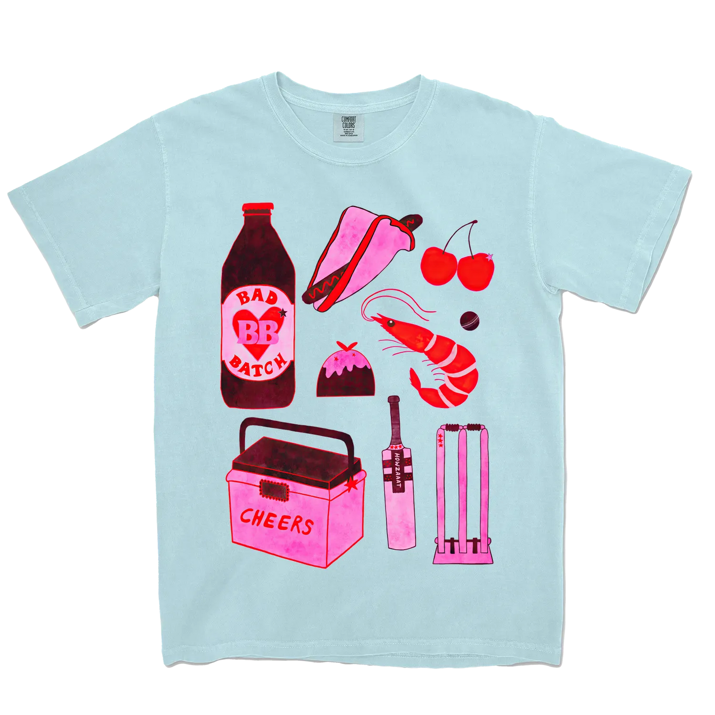 Chambray front flat lay