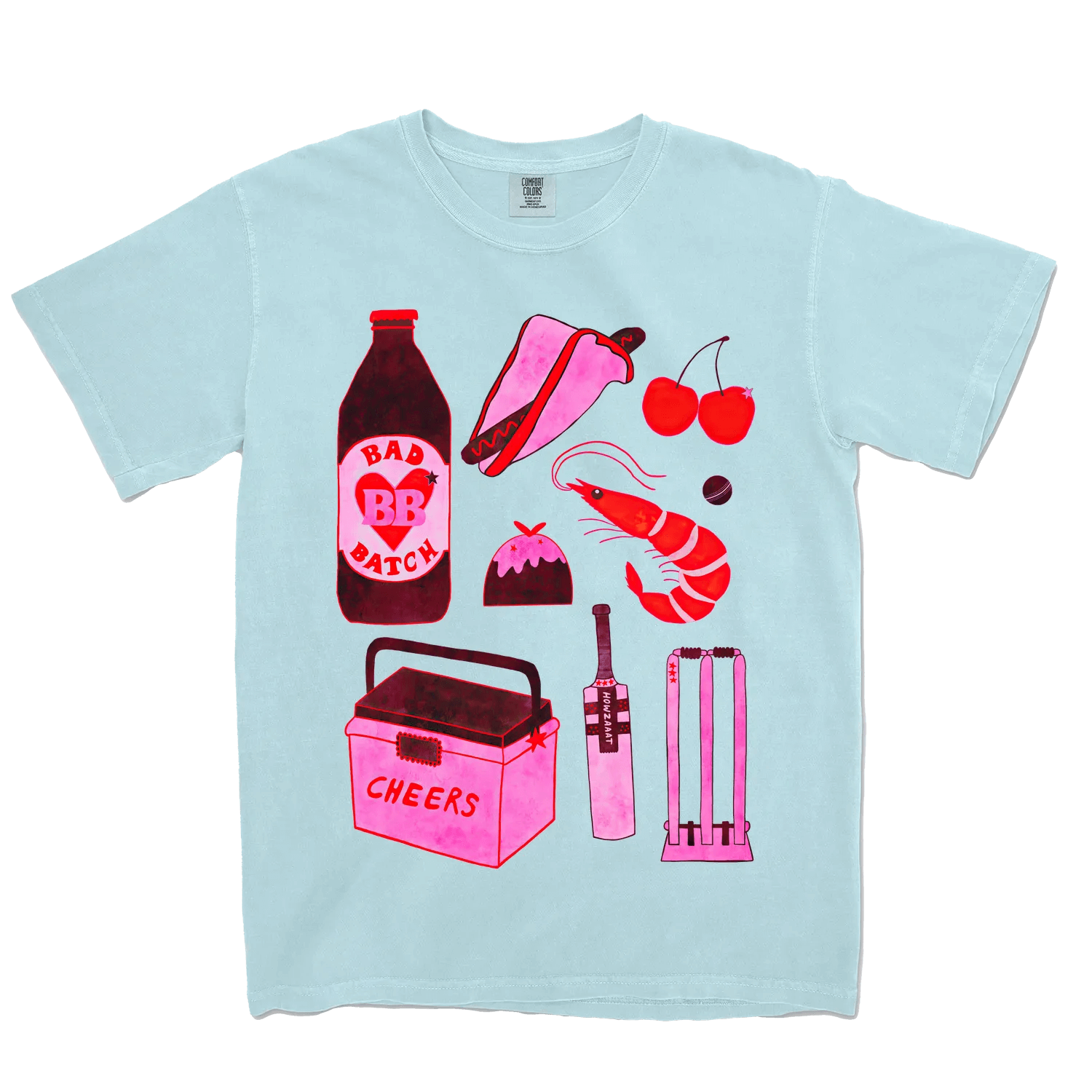 Chambray front flat lay