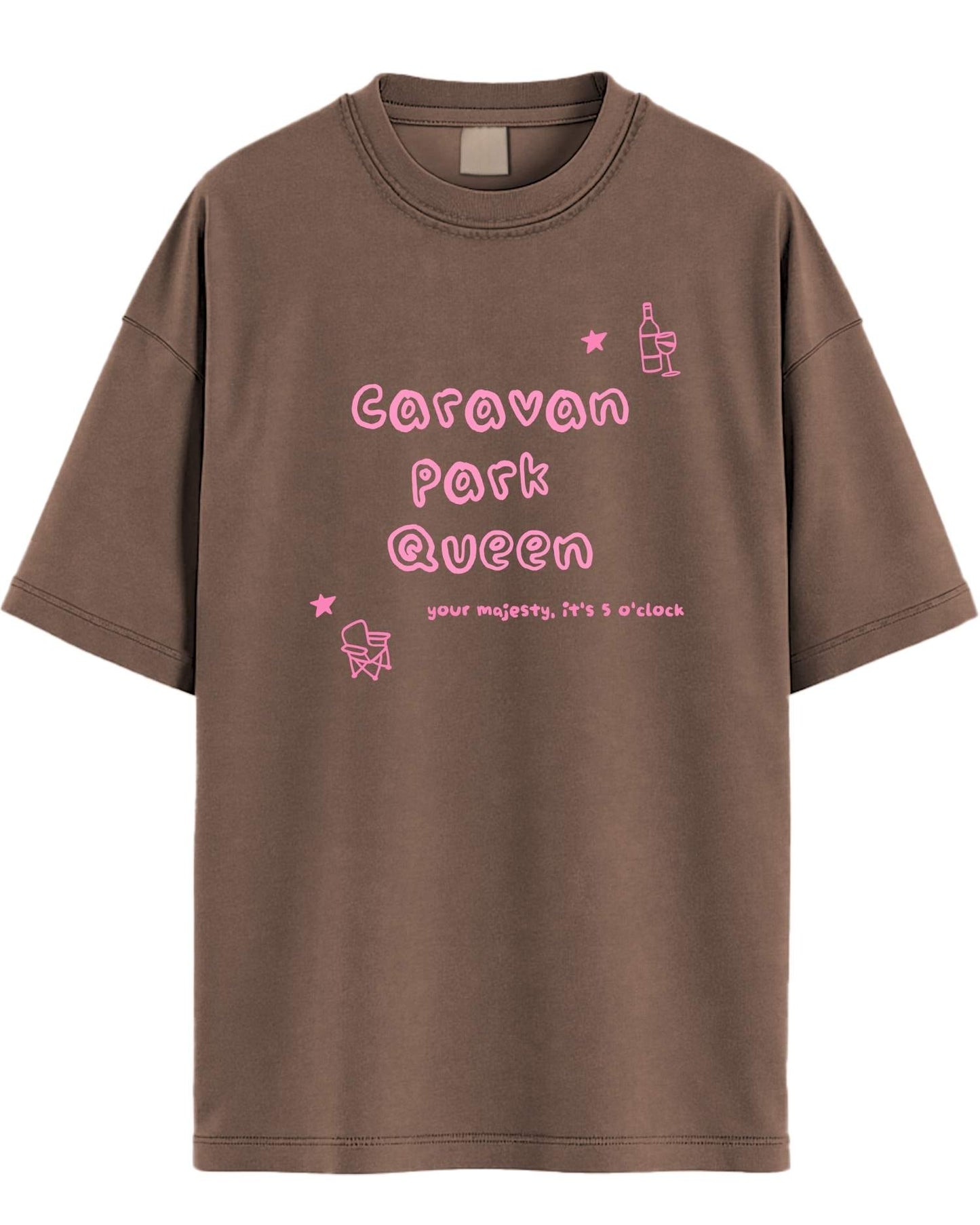 Caravan Park Queen Graphic Tee