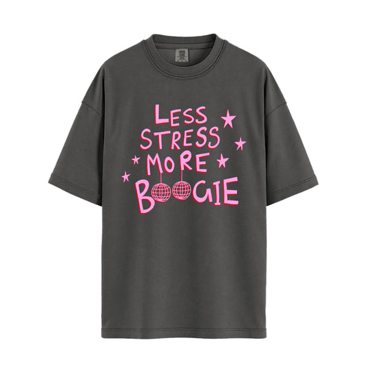 Less Stress More Boogie Graphic Tee