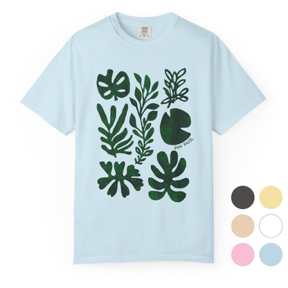 Coral Relaxed Tee Green
