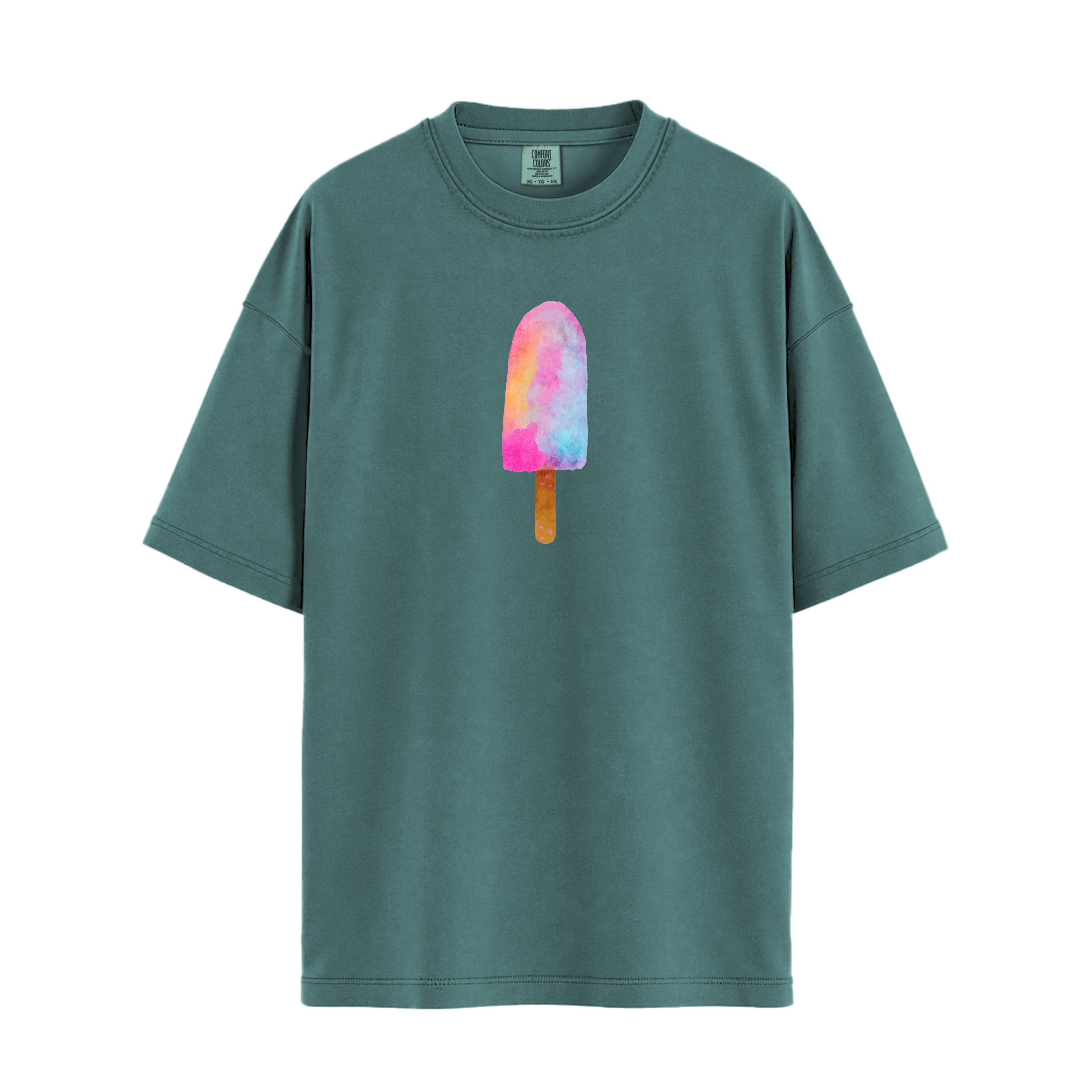 Rainbow Ice Cream Graphic Tee