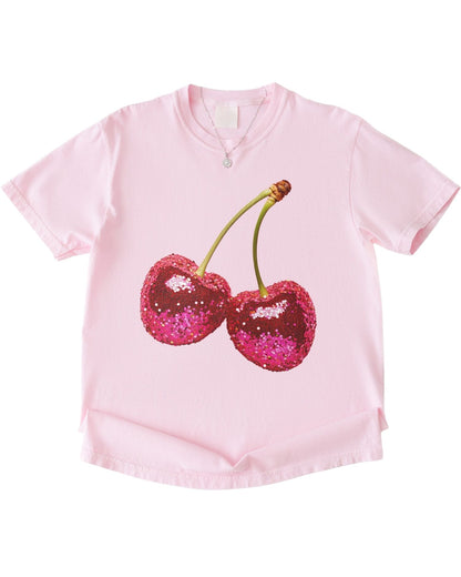 Disco Cherries Graphic Tee