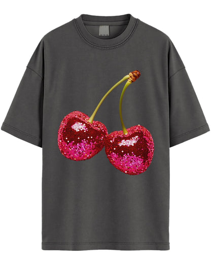 Disco Cherries Graphic Tee