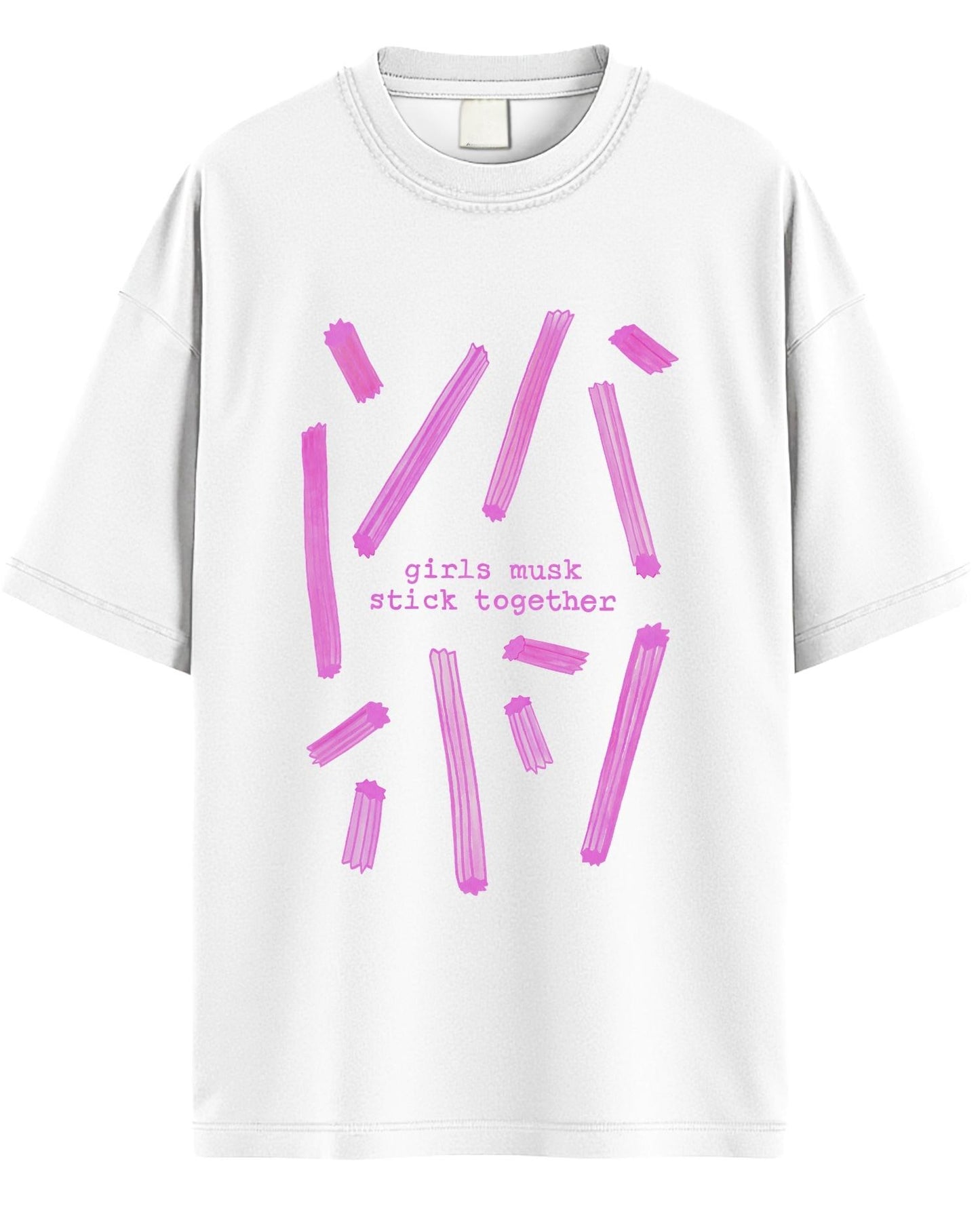 Girls Musk Stick Together Graphic Tee