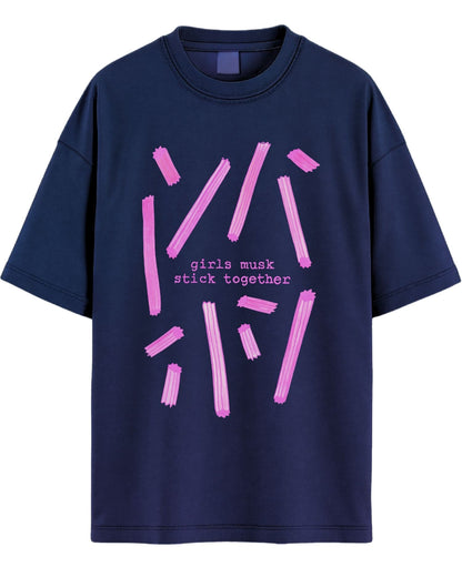 Girls Musk Stick Together Graphic Tee