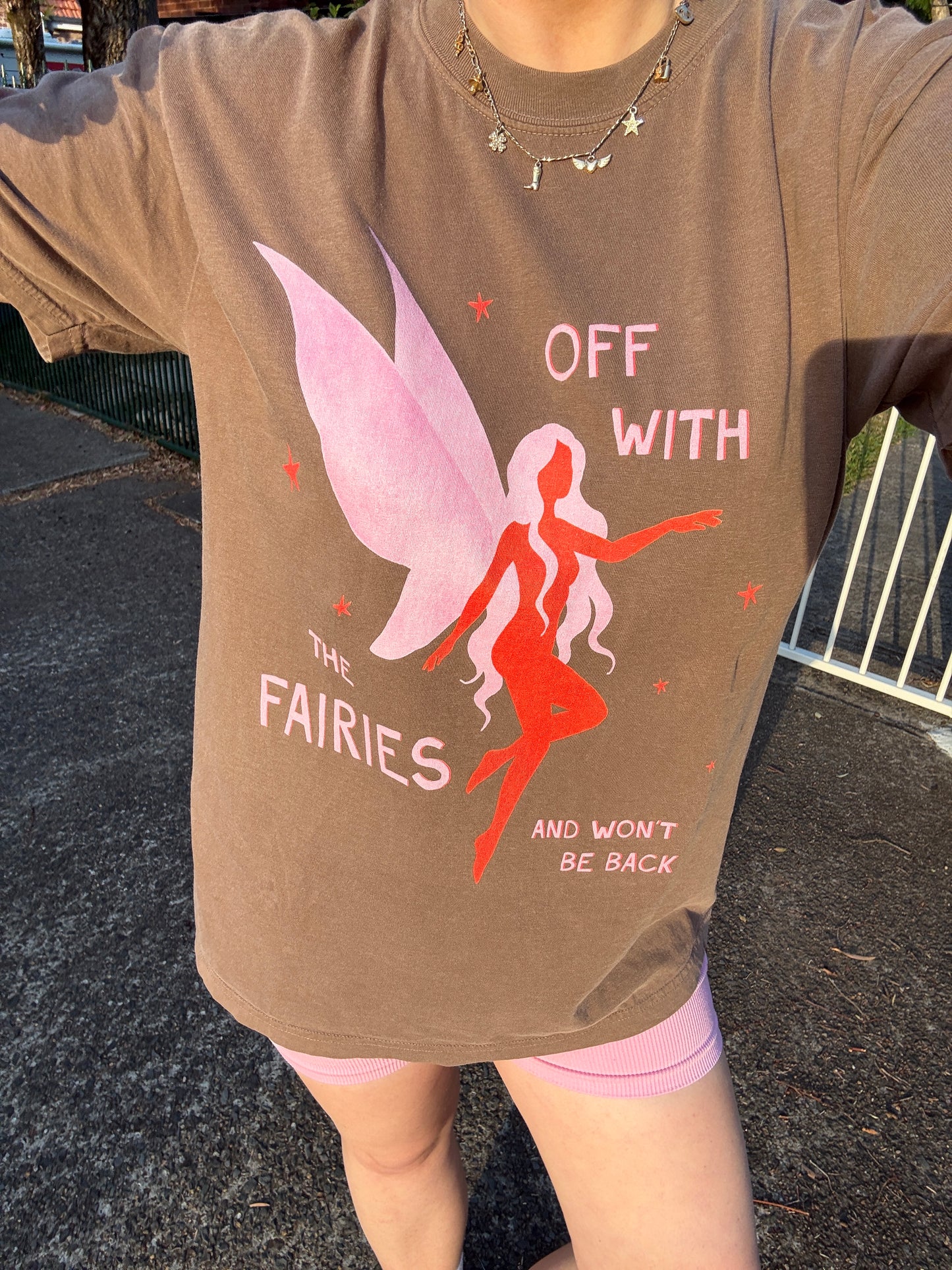 Off With The Fairies, Won't Be Back Graphic Tee