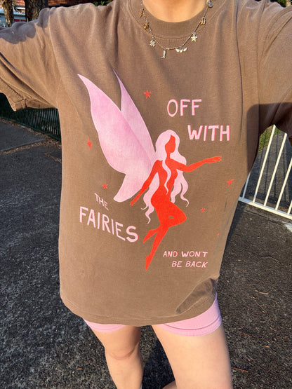 Off With The Fairies, Won't Be Back Graphic Tee