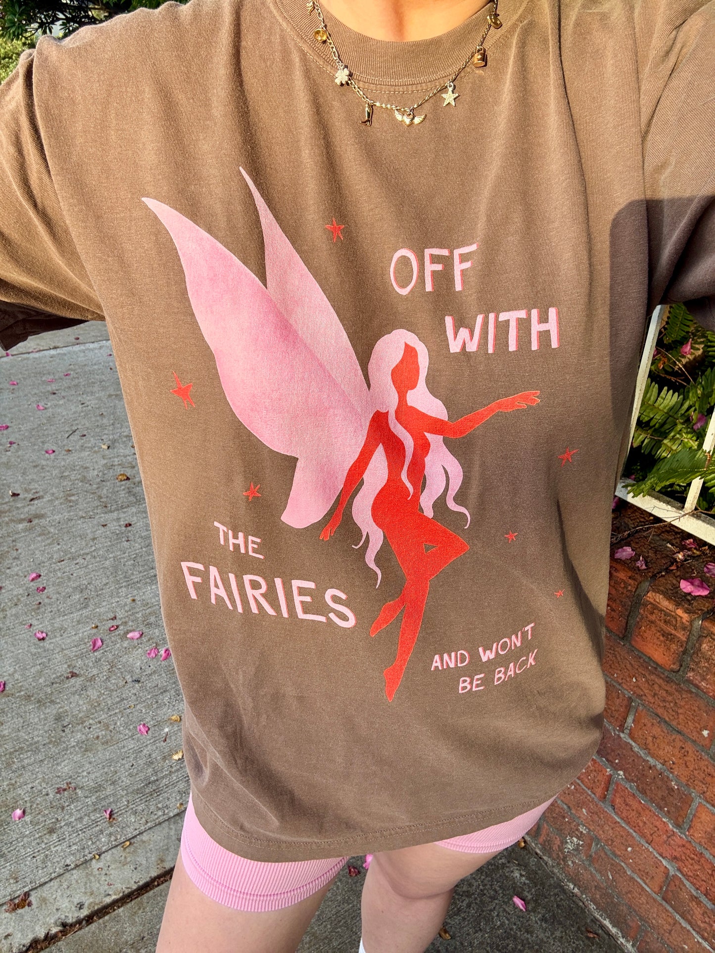 Off With The Fairies, Won't Be Back Graphic Tee