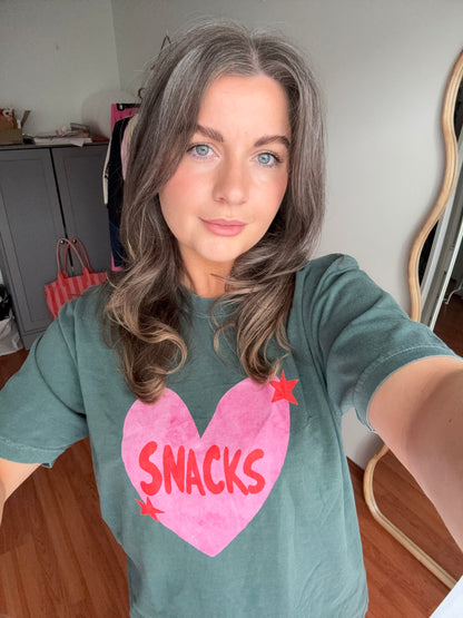 I Love Snacks Relaxed Tee