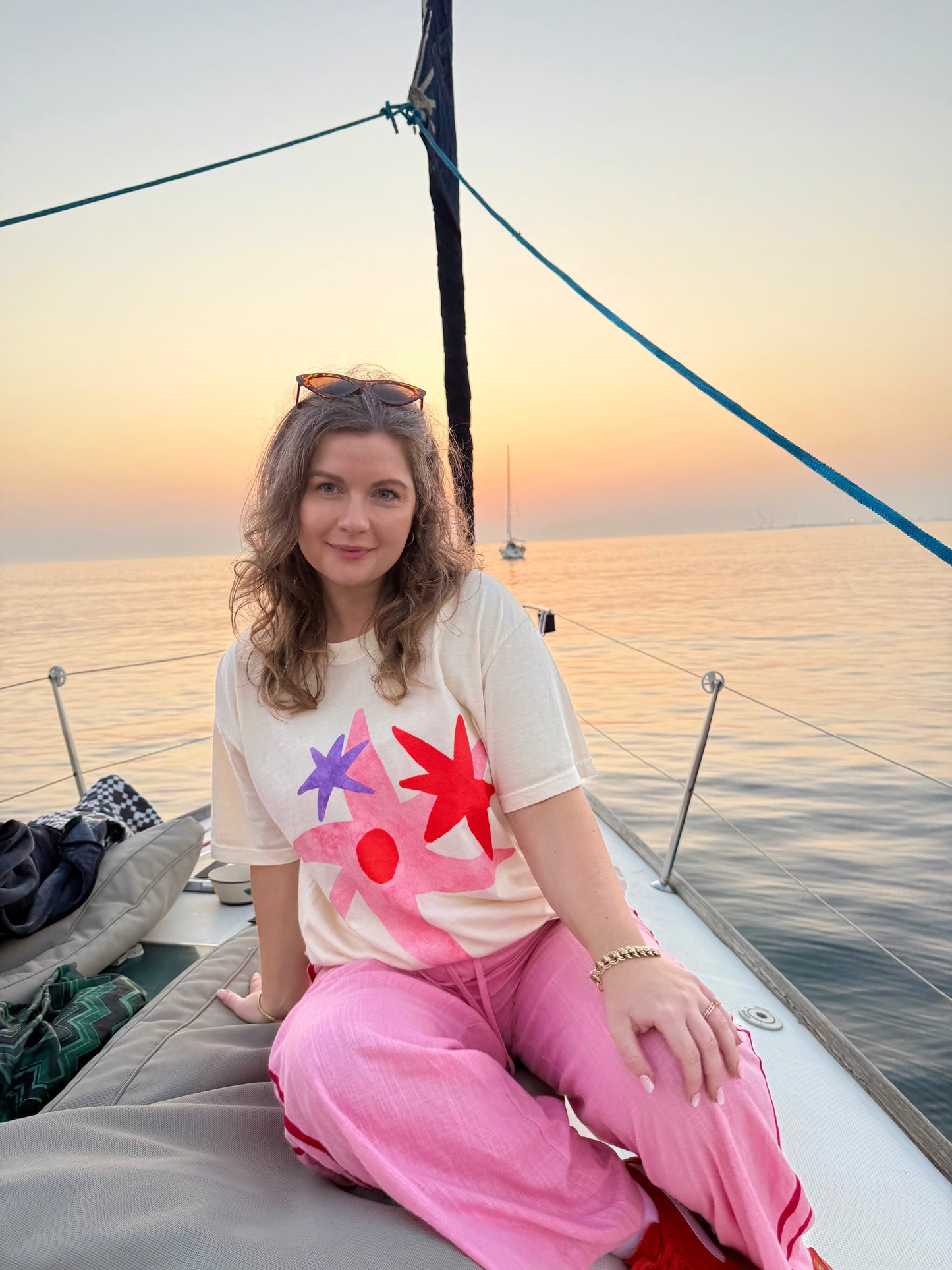 Dancing Stars Relaxed Tee
