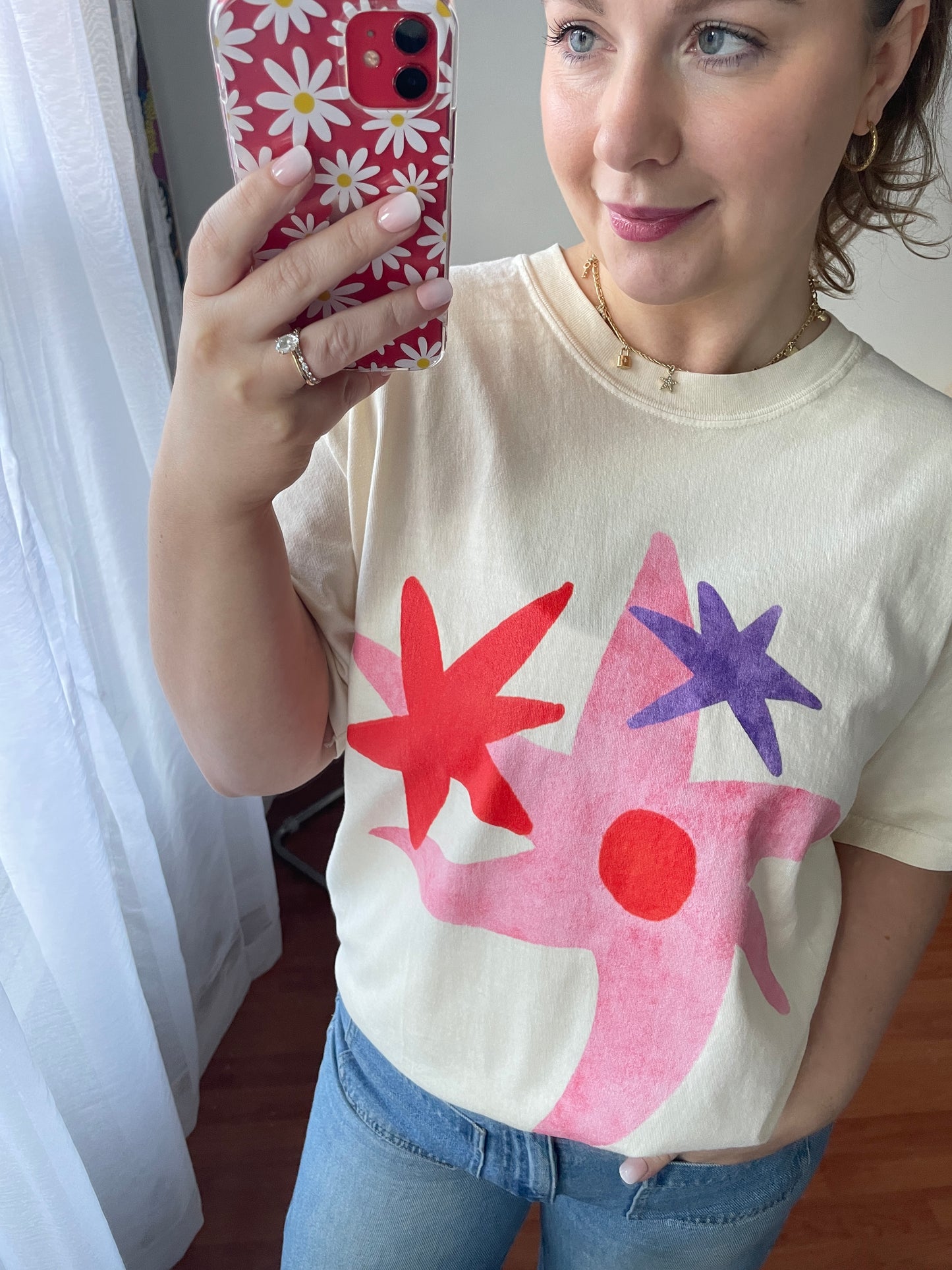 Dancing Stars Relaxed Tee