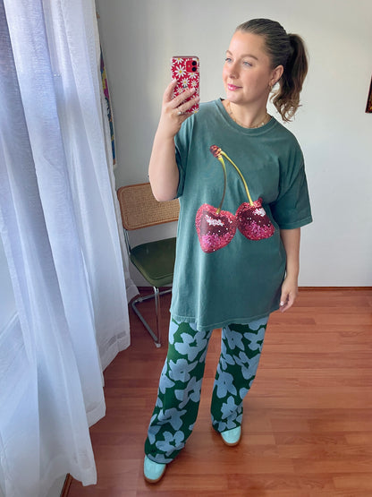 Disco Cherries Relaxed Tee