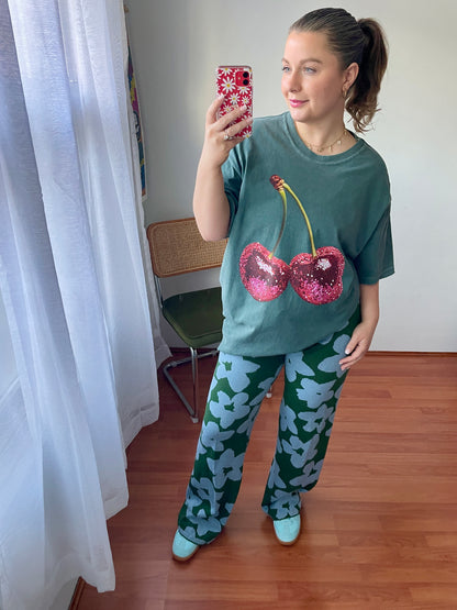 Disco Cherries Relaxed Tee