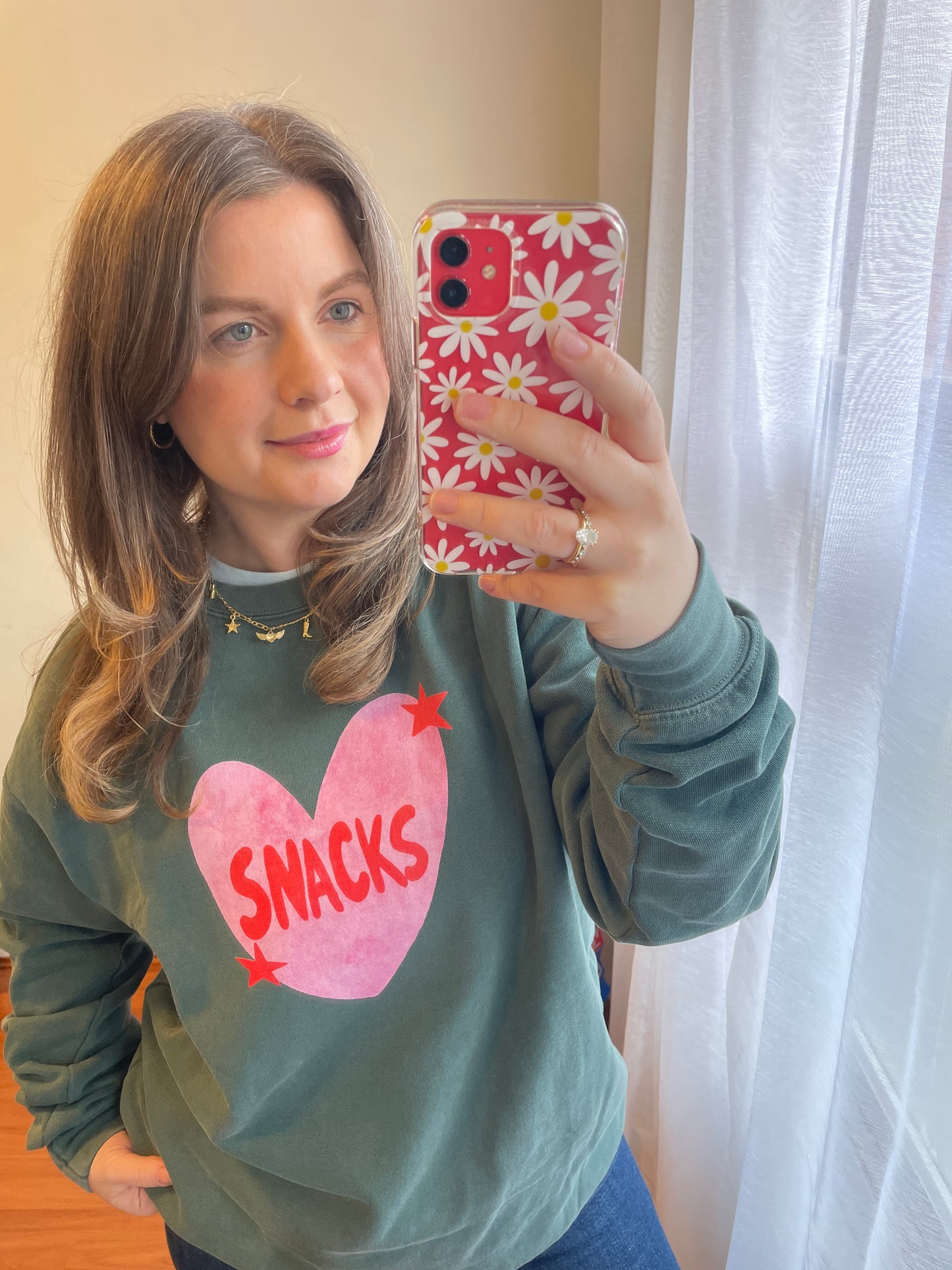 I Love Snacks Sweatshirt