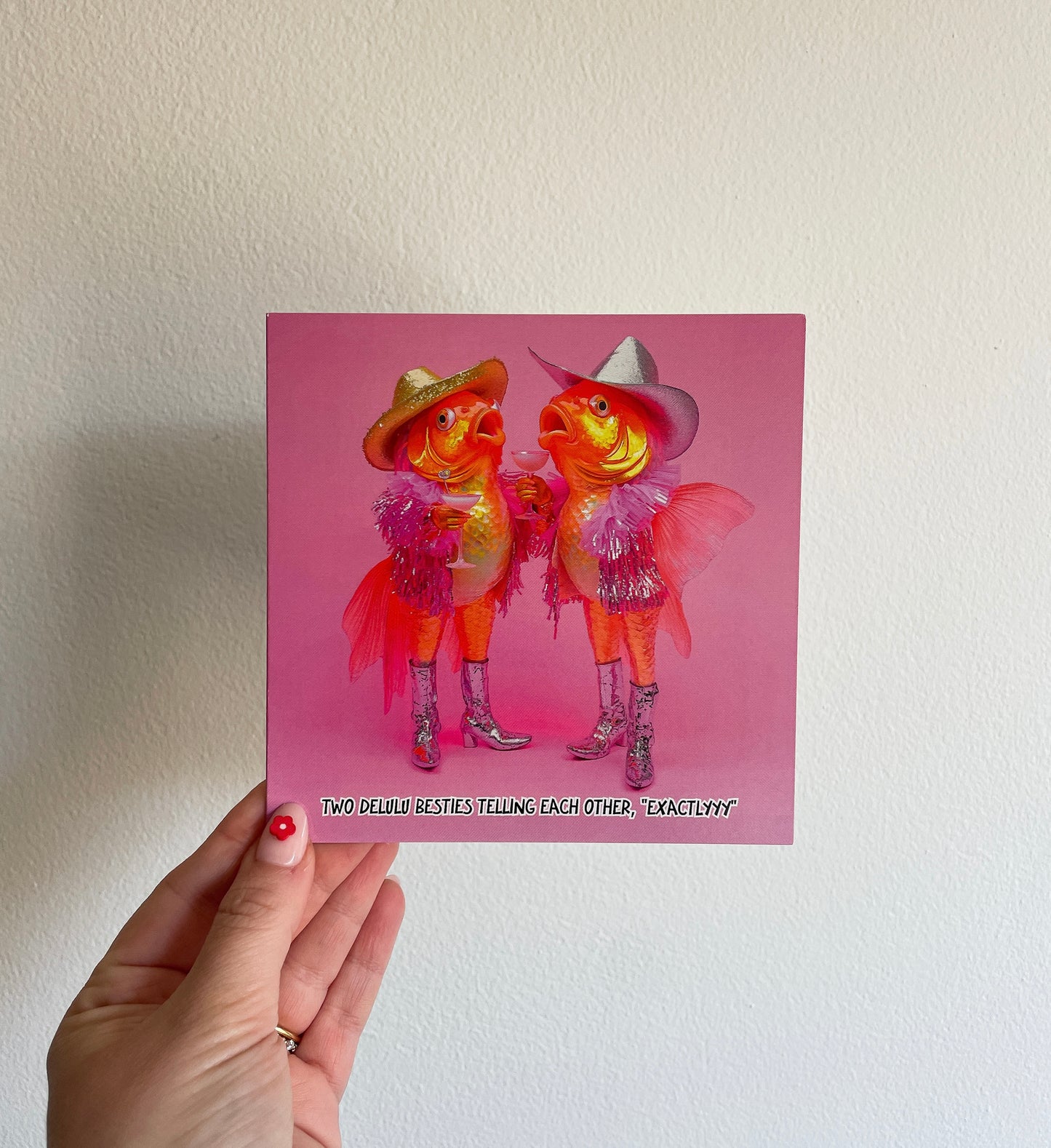 Two Delulu Besties Card