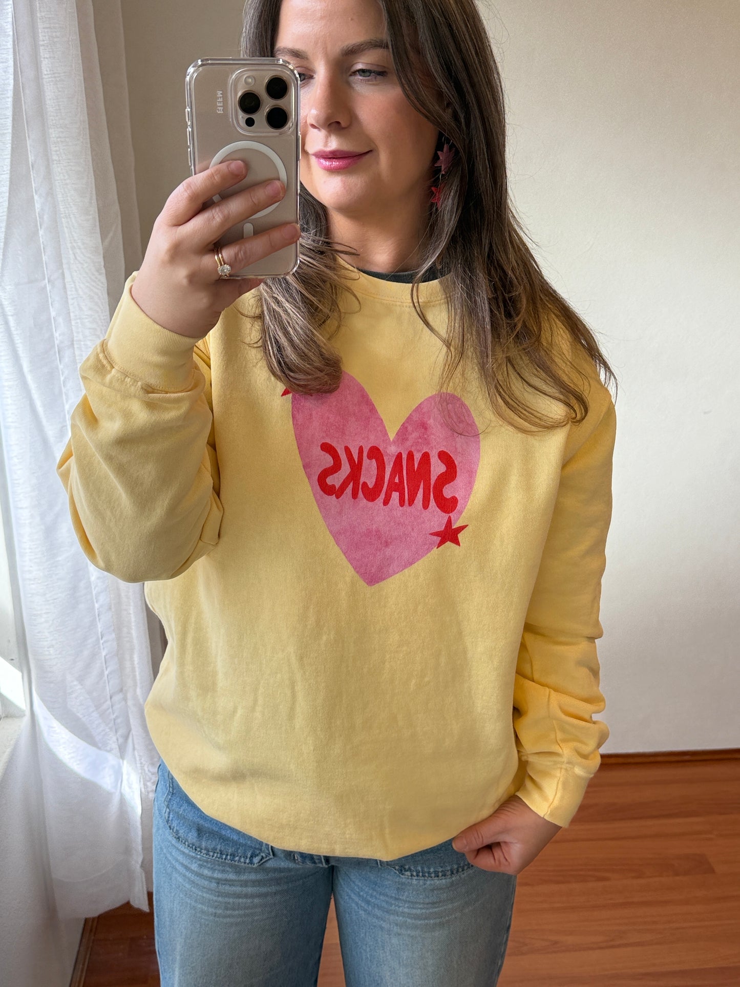 I Love Snacks Sweatshirt