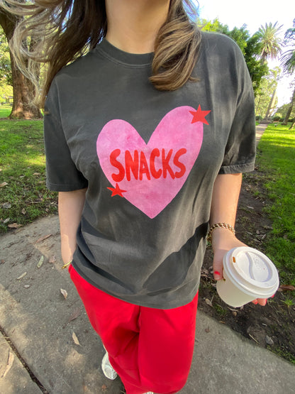 I Love Snacks Relaxed Tee