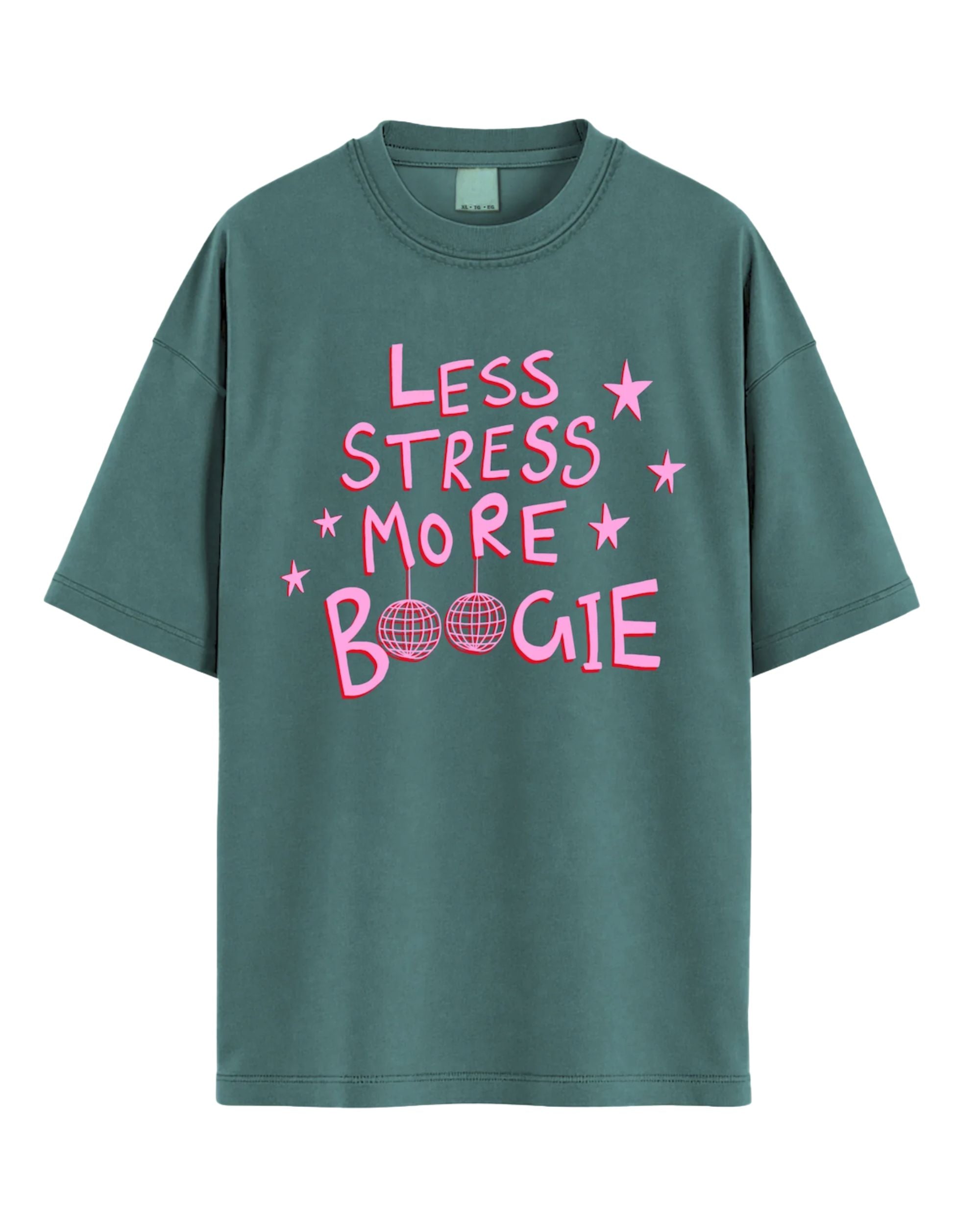 Less Stress More Boogie Graphic Tee