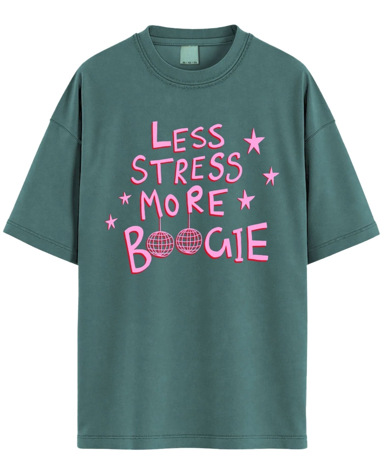 Less Stress More Boogie Graphic Tee