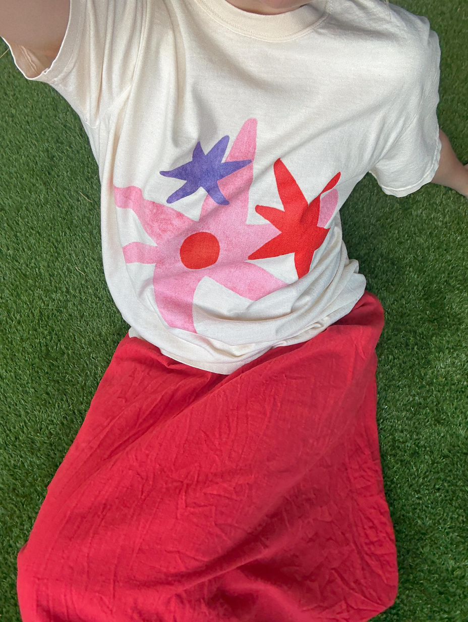 Dancing Stars Relaxed Tee